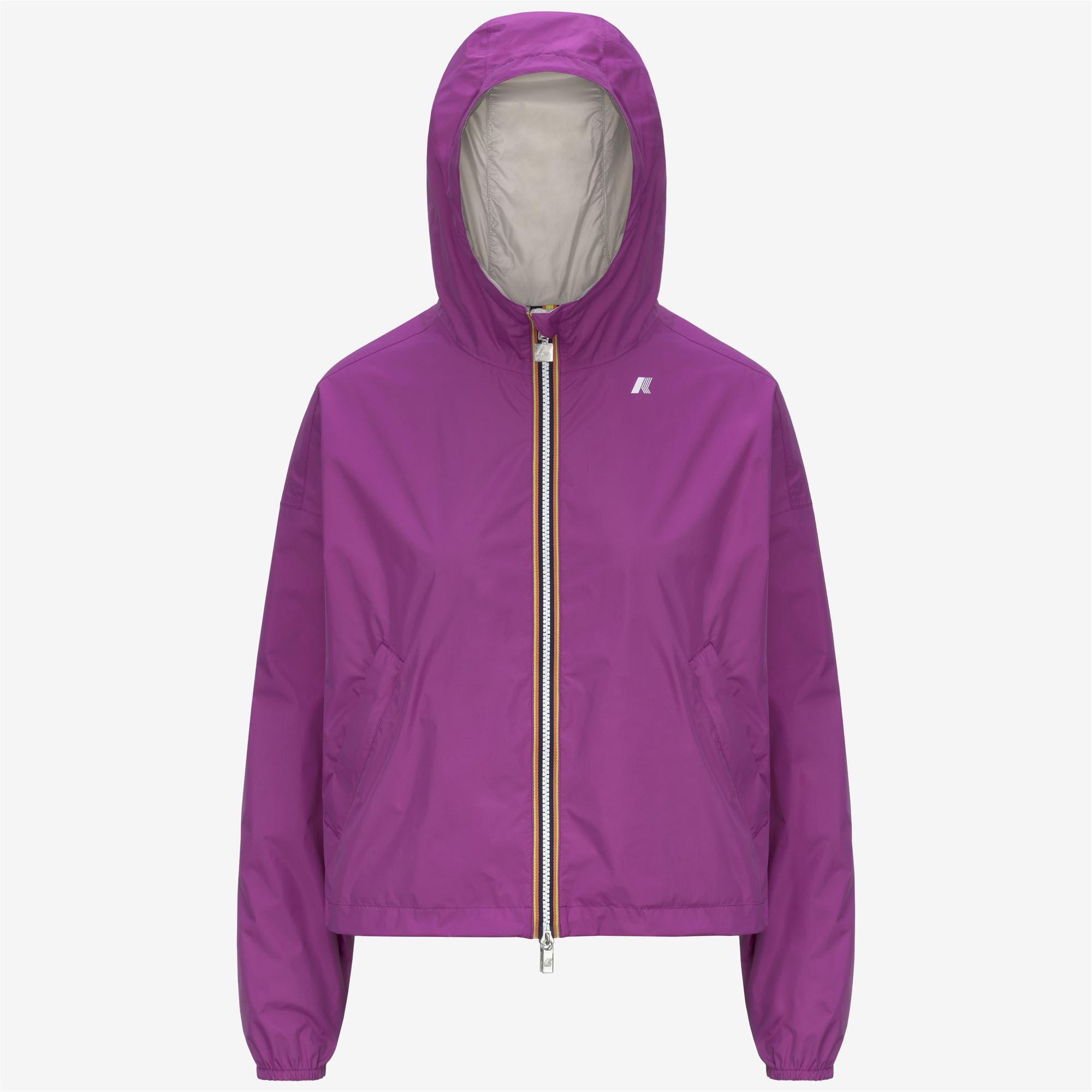 LAURETTE PLUS.2 REVERSIBLE - Jackets - Short - Woman - VIOLET-BEIGE LT