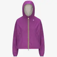 LAURETTE PLUS.2 REVERSIBLE - Jackets - Short - Woman - VIOLET-BEIGE LT
