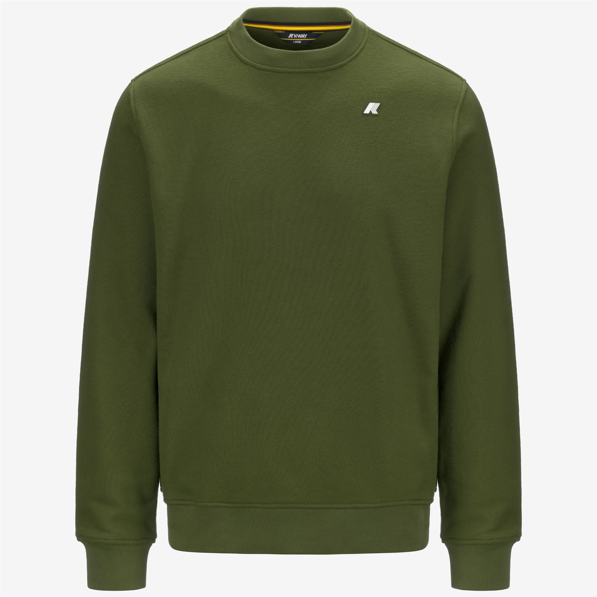 BAPTISTE HEAVY FLEECE - Fleece - Jumper - Man - GREEN CYPRESS