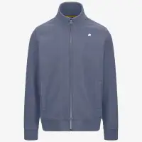 FINN HEAVY FLEECE - Fleece - Jacket - Man - GREY BLUE AVIO