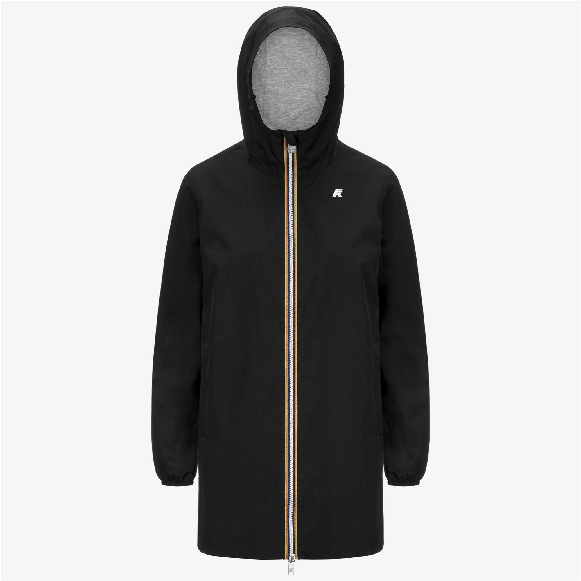 SOPHIE STRETCH POLY JERSEY - Jackets - Mid - Woman - BLACK PURE