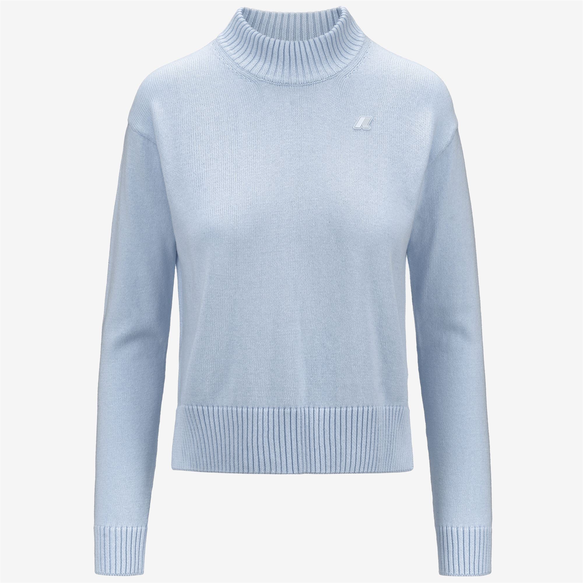 AGATA COTTON CASHMERE - KNITWEAR - Pull  Over - Woman - BLUE BALLAD