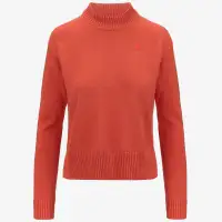 AGATA COTTON CASHMERE - KNITWEAR - Pull  Over - Woman - RED PAPAVERO