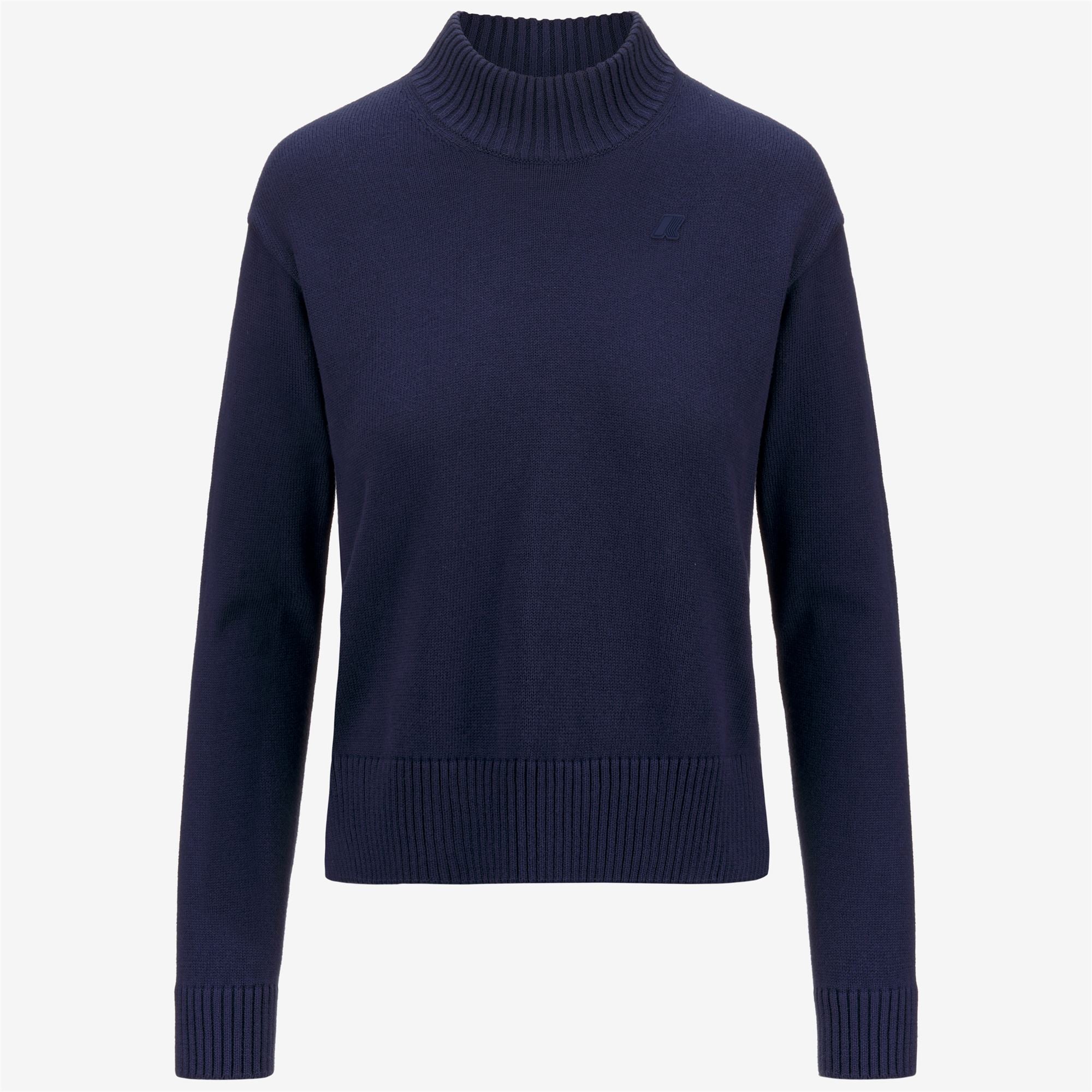 AGATA COTTON CASHMERE - KNITWEAR - Pull  Over - Woman - BLUE DK