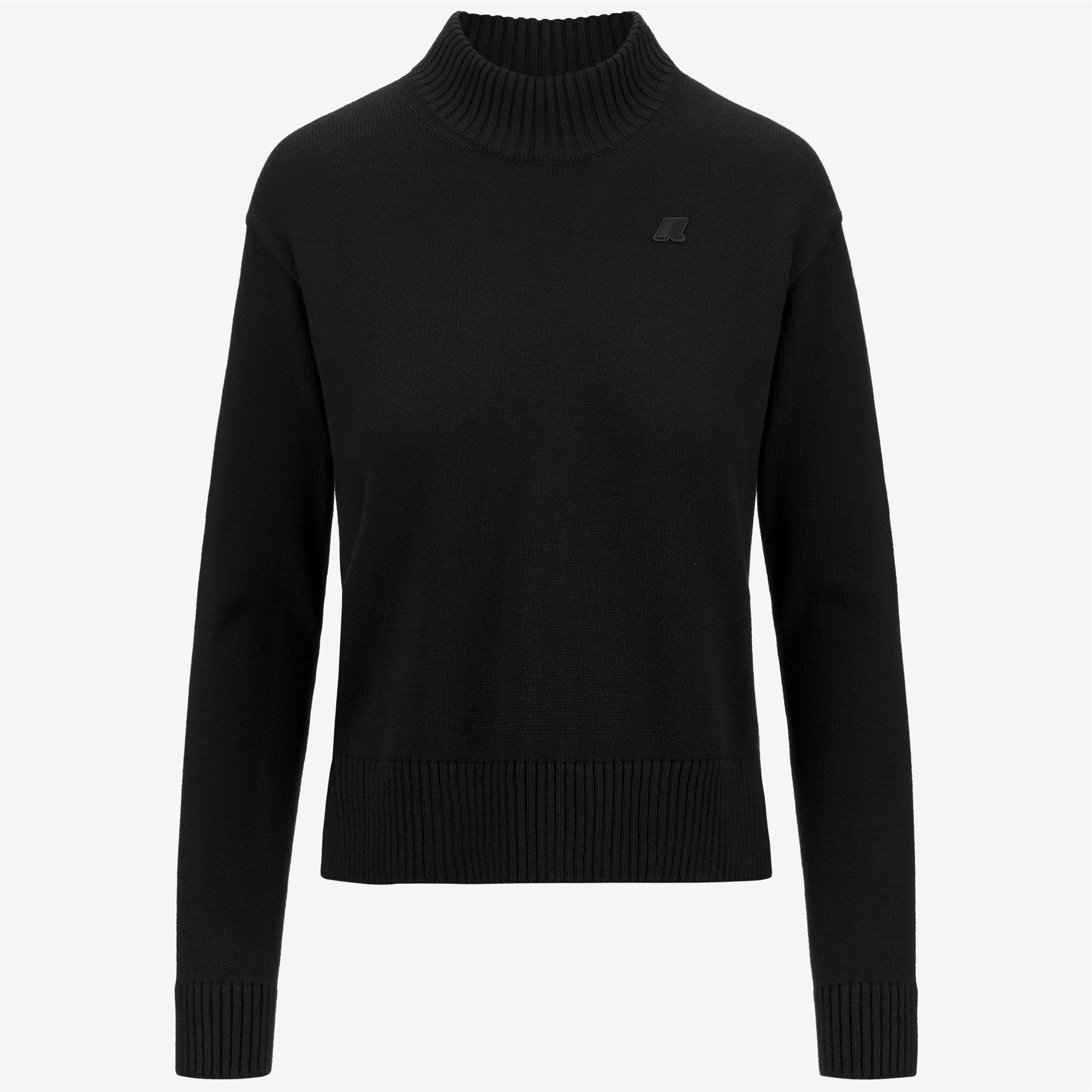 AGATA COTTON CASHMERE - KNITWEAR - Pull  Over - Woman - BLACK PURE