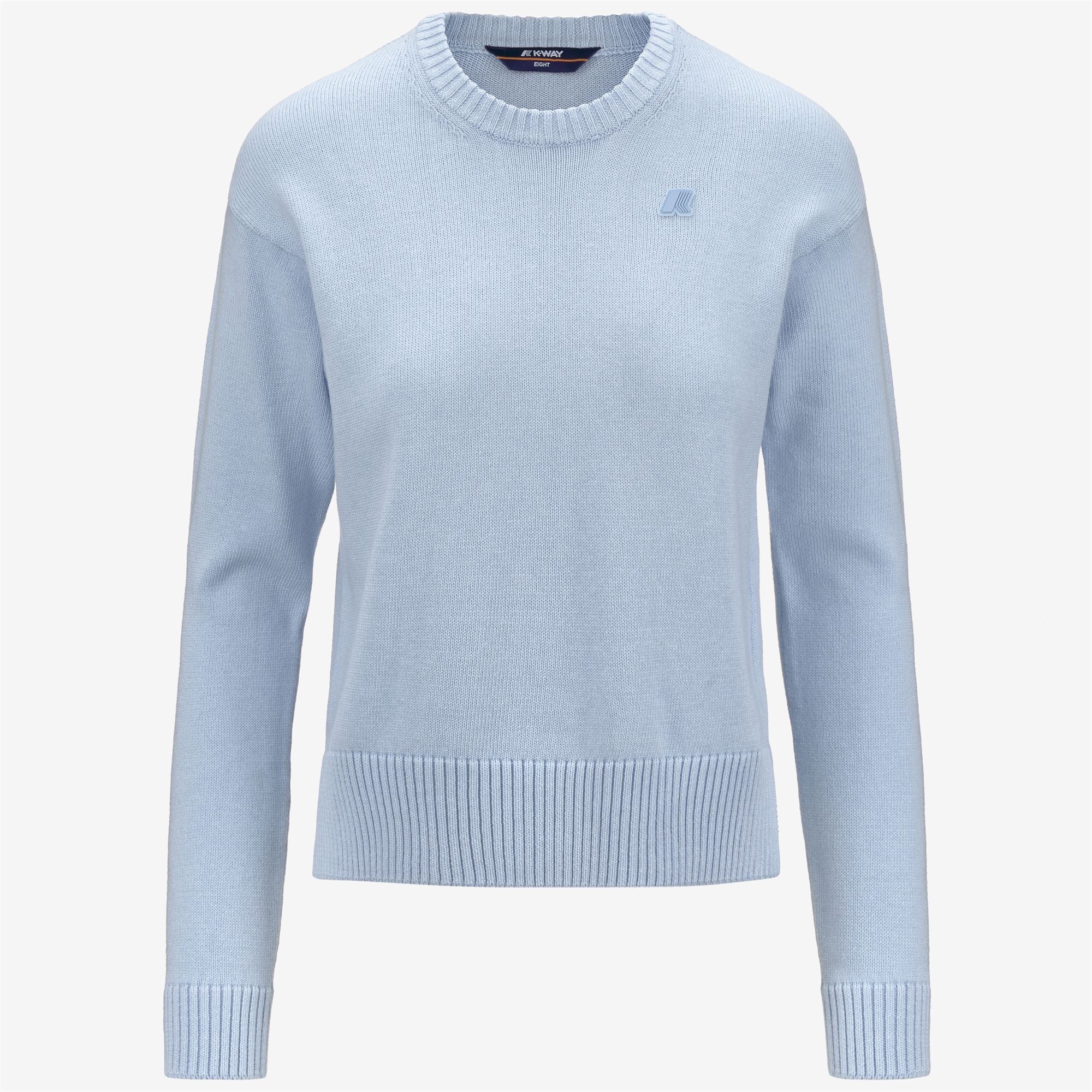 DOMITINE COTTON CASHMERE - KNITWEAR - Pull  Over - Woman - BLUE BALLAD