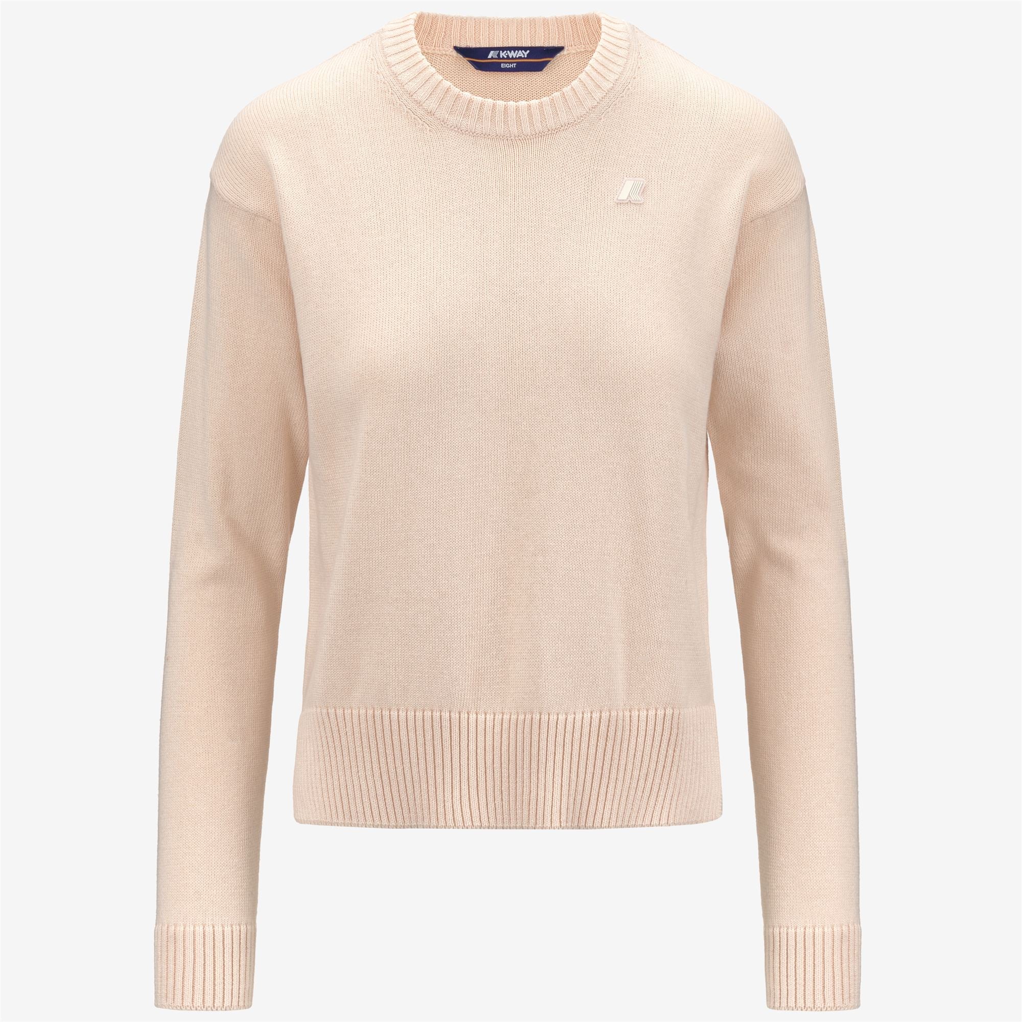 DOMITINE COTTON CASHMERE - KNITWEAR - Pull  Over - Woman - PINK DIRTY