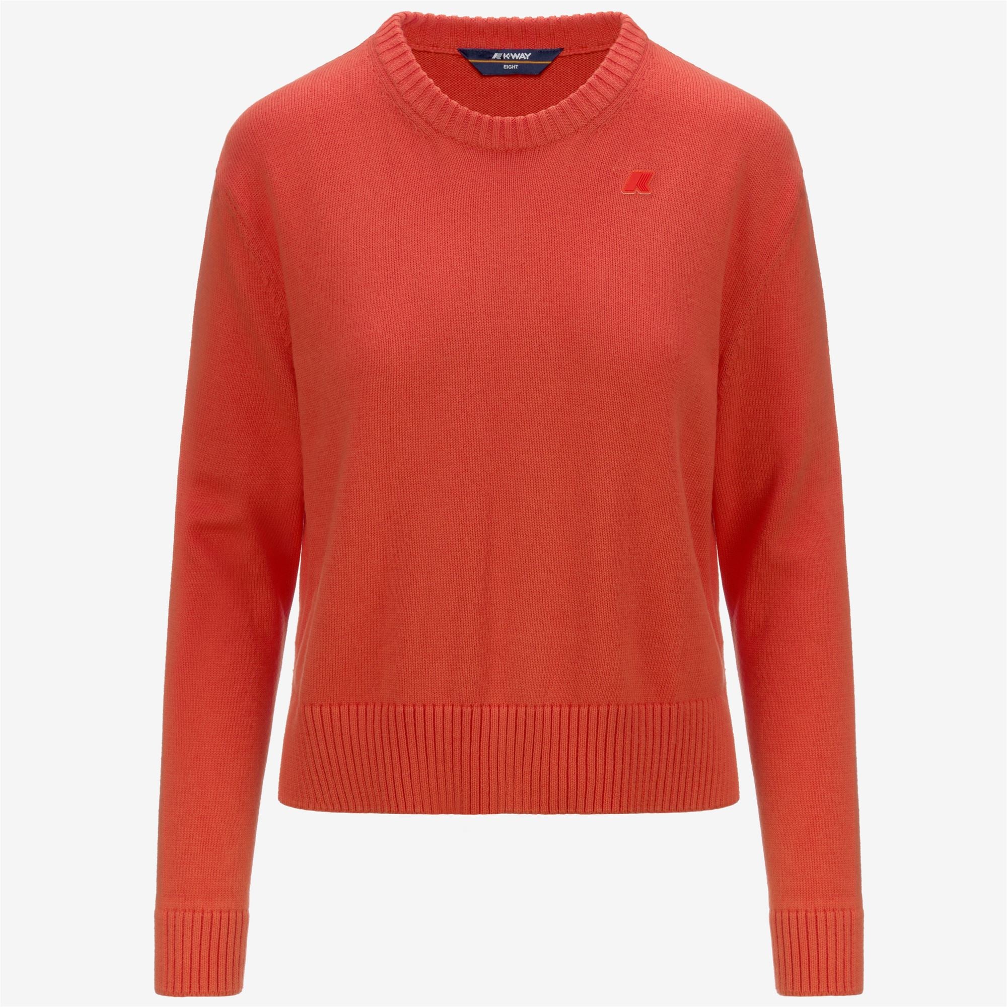DOMITINE COTTON CASHMERE - KNITWEAR - Pull  Over - Woman - RED PAPAVERO