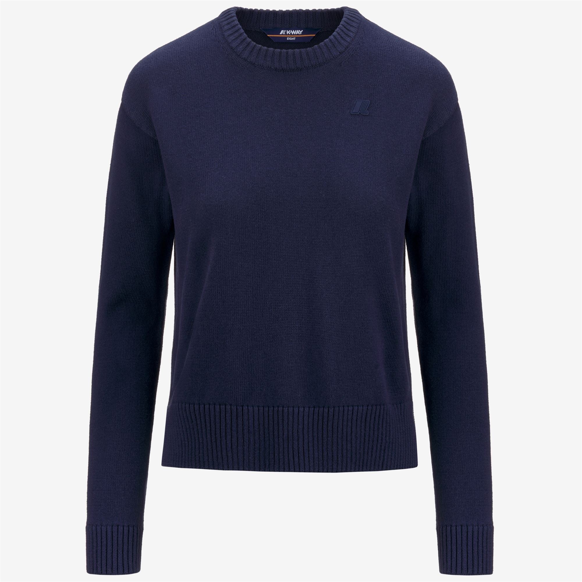 DOMITINE COTTON CASHMERE - KNITWEAR - Pull  Over - Woman - BLUE DK