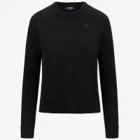 DOMITINE COTTON CASHMERE - KNITWEAR - Pull  Over - Woman - BLACK PURE