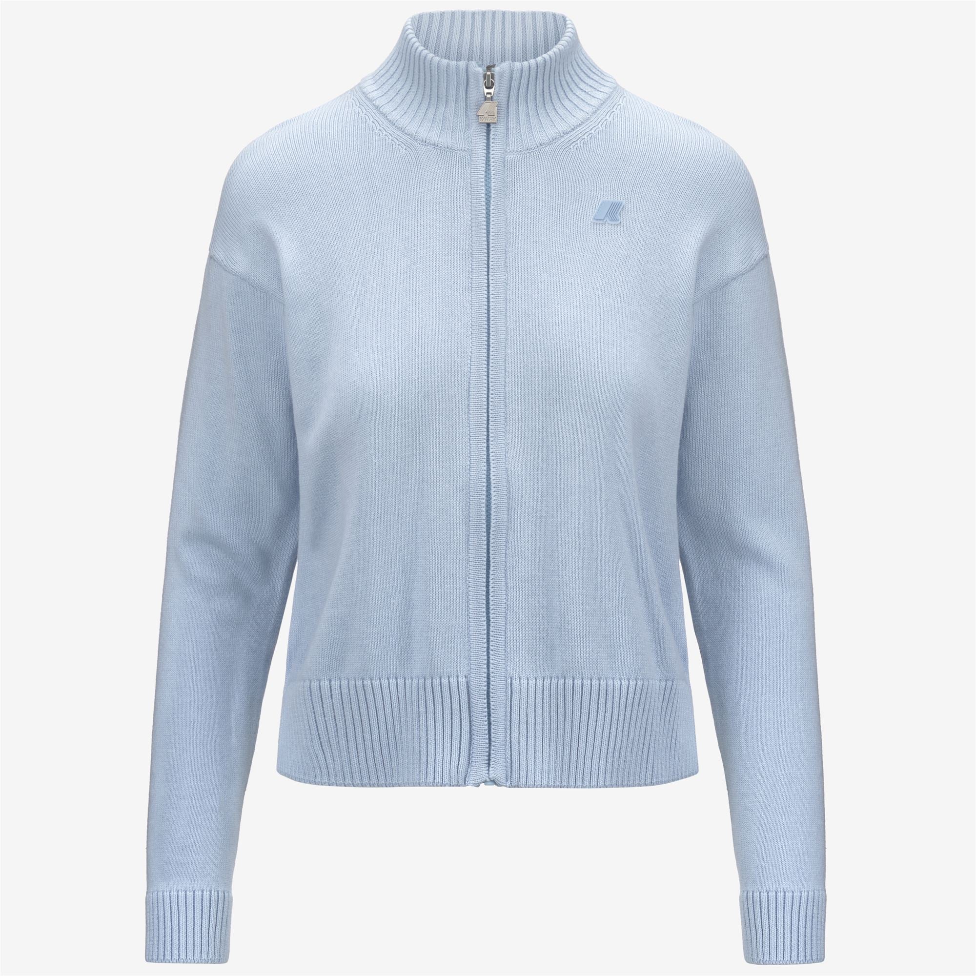 BETINNE COTTON CASHMERE - KNITWEAR - Jacket - Woman - BLUE BALLAD
