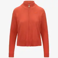 BETINNE COTTON CASHMERE - KNITWEAR - Jacket - Woman - RED PAPAVERO