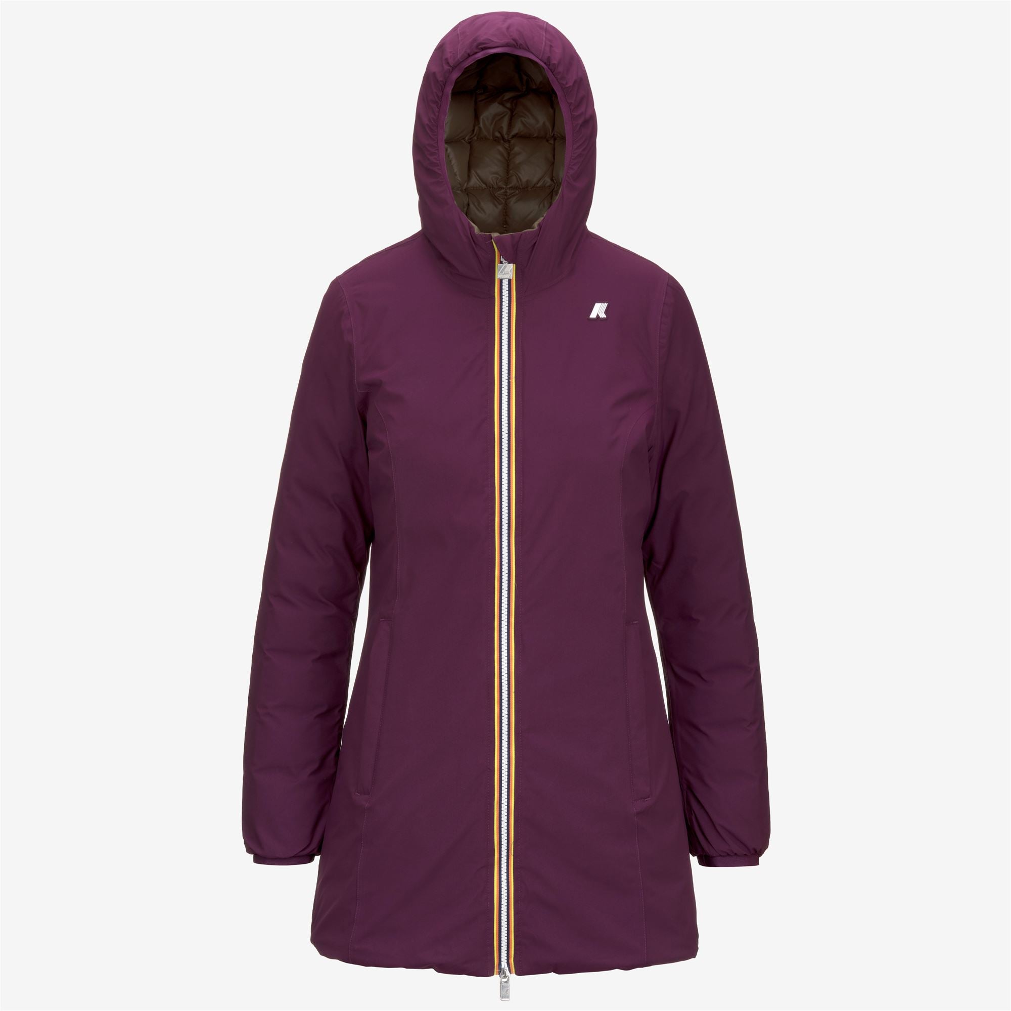 DENISE ST THERMO REVERSIBLE - Jackets - 3/4 LENGTH - Woman - VIOLET DK P-BROWN G