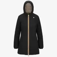 DENISE ST THERMO REVERSIBLE - Jackets - 3/4 LENGTH - Woman - BLACK P-BEIGE G