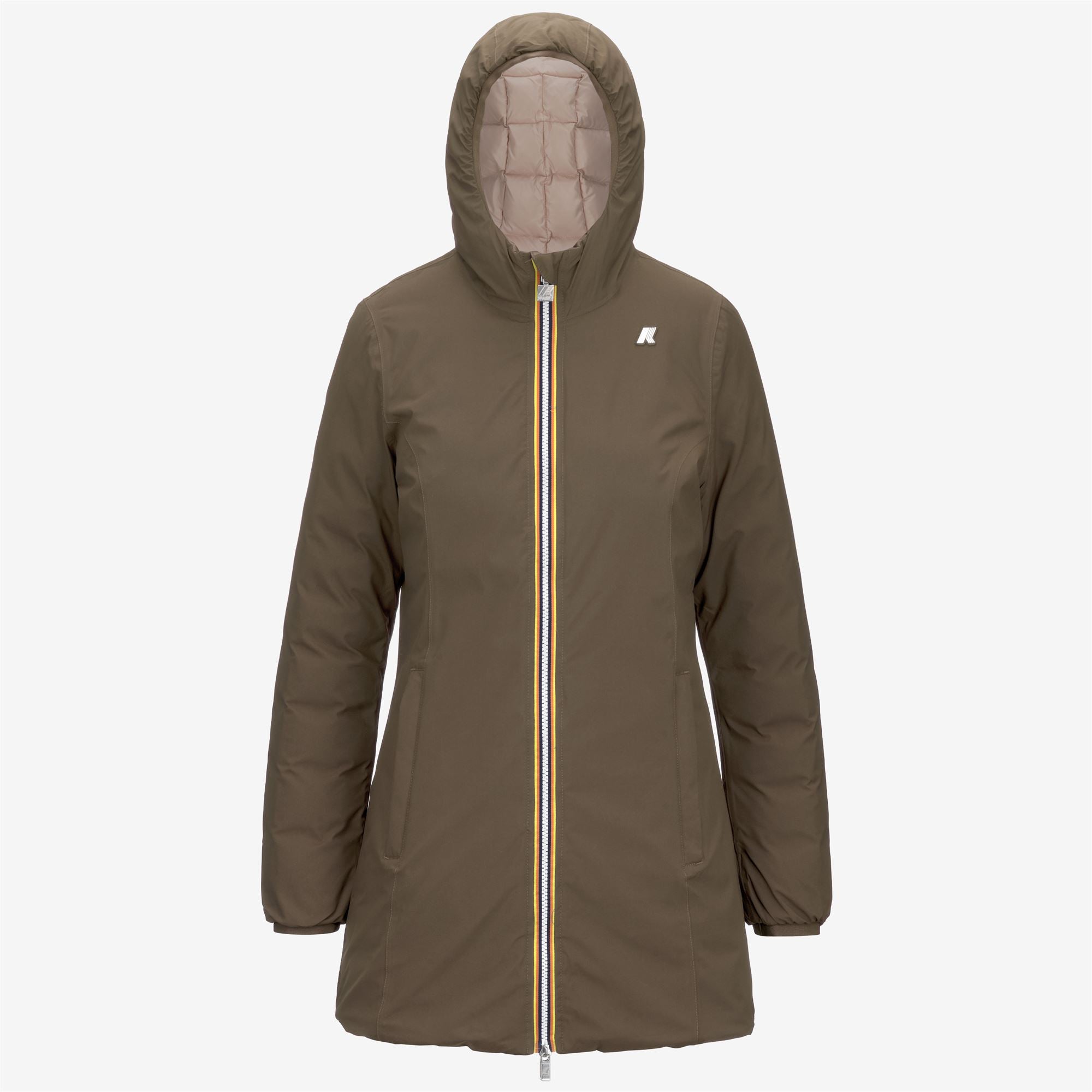 DENISE ST THERMO REVERSIBLE - Jackets - 3/4 LENGTH - Woman - BROWN G-PINK T
