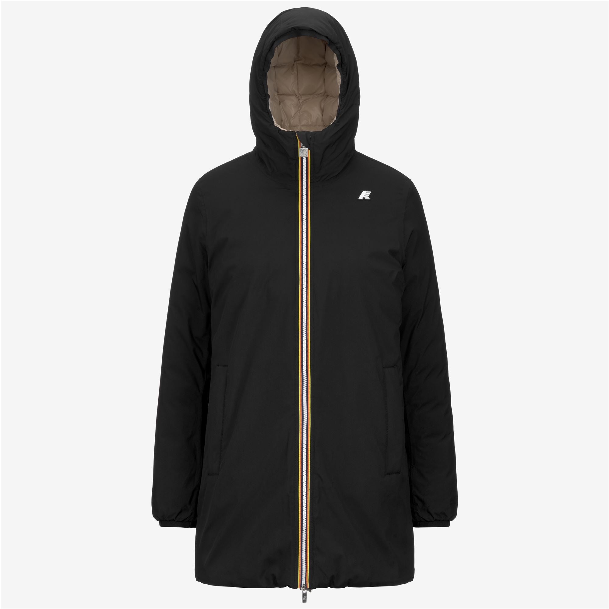 SOPHIE ST THERMO REVERSIBLE - Jackets - Mid - Woman - BLACK P-BEIGE G