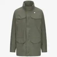 MANUEL STRETCH NYLON JERSEY - Jackets - Mid - Man - GREEN LICHEN
