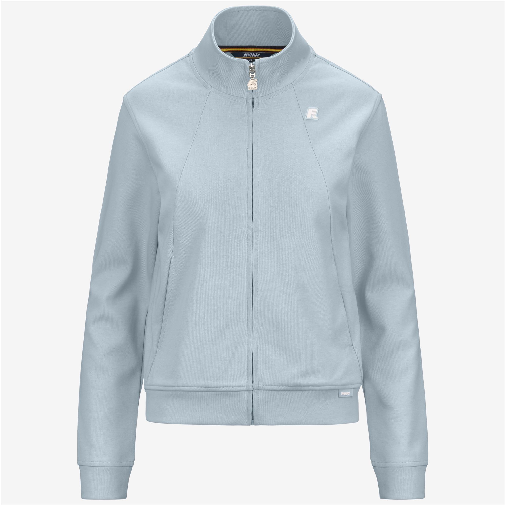 CYRIELLE INTERLOCK - Fleece - Jacket - Woman - BLUE BABY