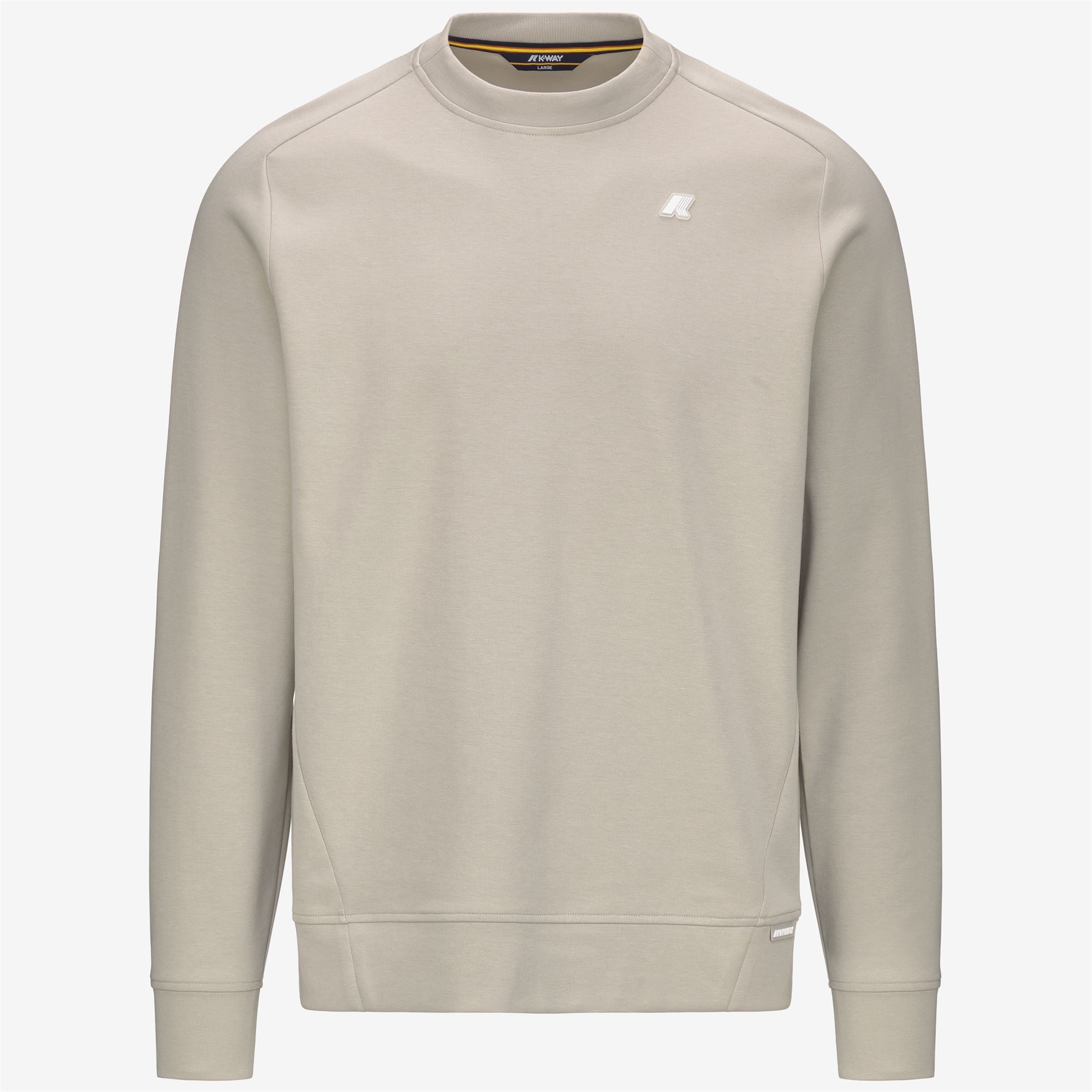 MEDINE INTERLOCK - Fleece - Jumper - Man - BEIGE LT