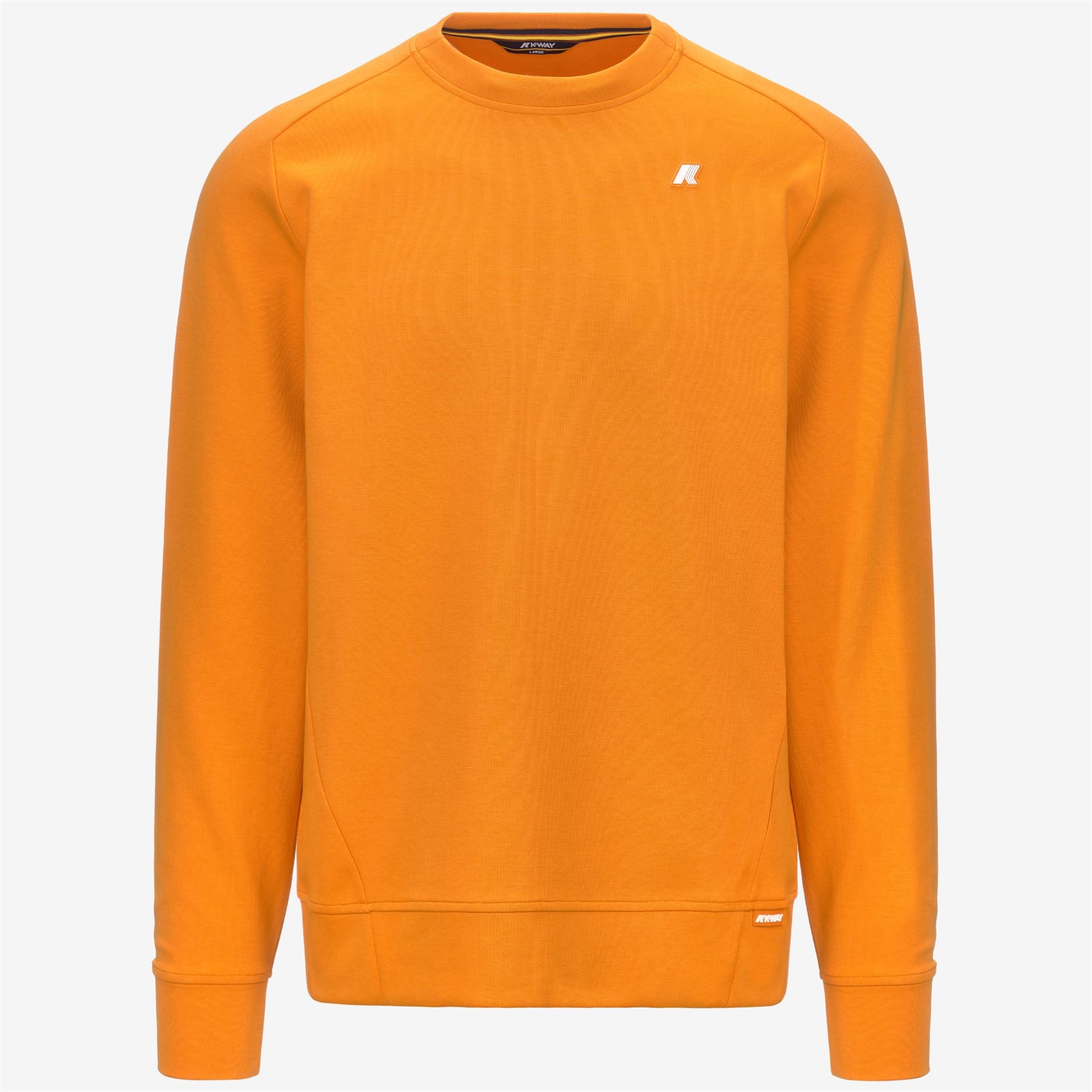 MEDINE INTERLOCK - Fleece - Jumper - Man - ORANGE MD