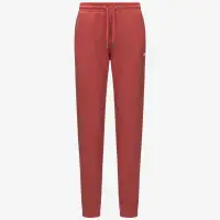 GINEVRETTE FRENCH TERRY - Pants - Sport Trousers - Woman - RED JASPER