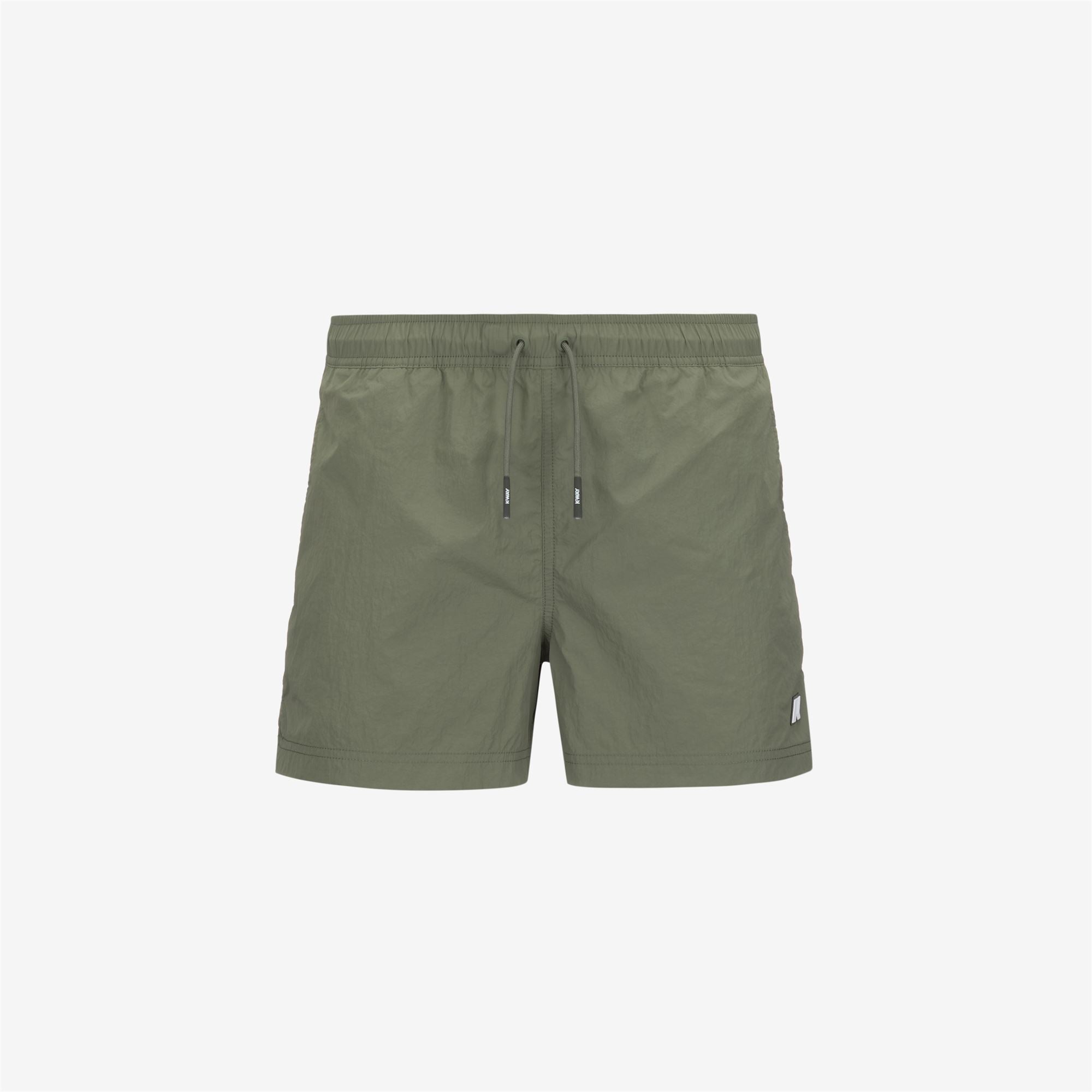 HAZEL BEACH - Bathing Suits - Swimming Trunks - Man - GREEN LICHEN