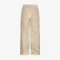 P. JENNY VELOUR POLAR - Pants - Sport Trousers - Girl - BEIGE GREY-BEIGE GREY