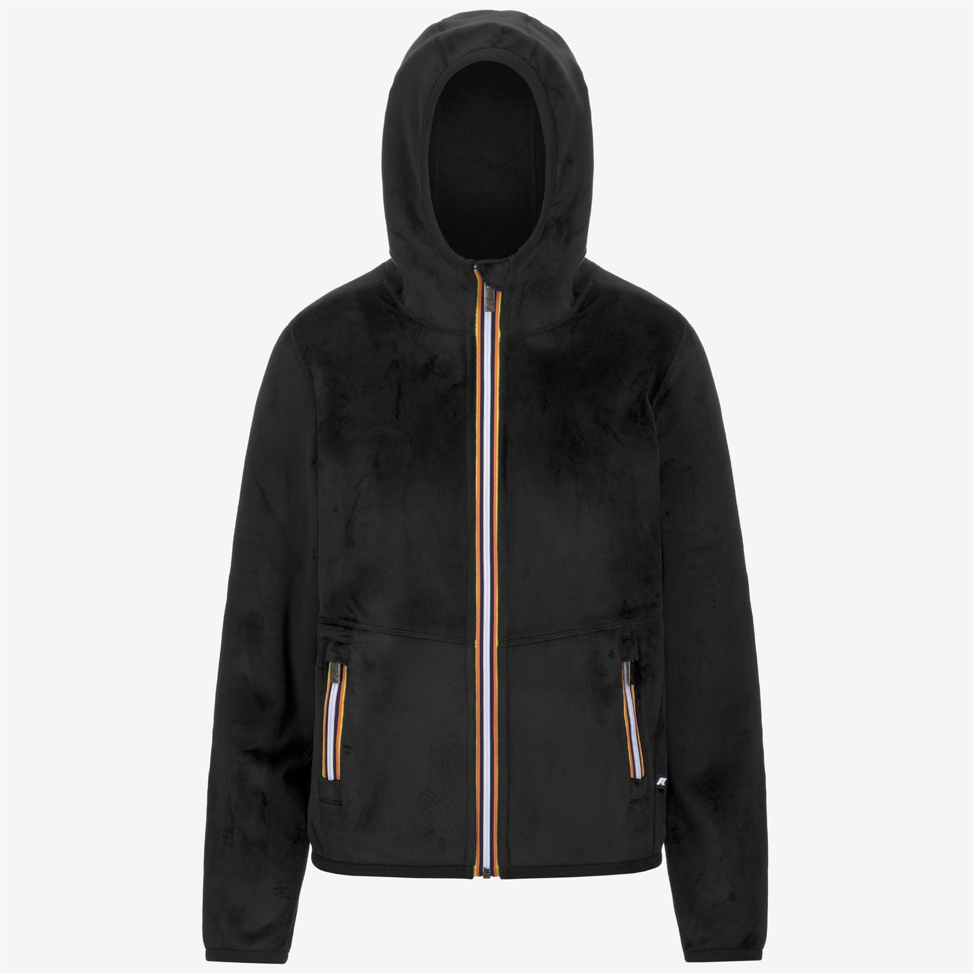 LILY VELOUR POLAR REVERSIBLE - Fleece - Jacket - Woman - BLACK P-BLACK P