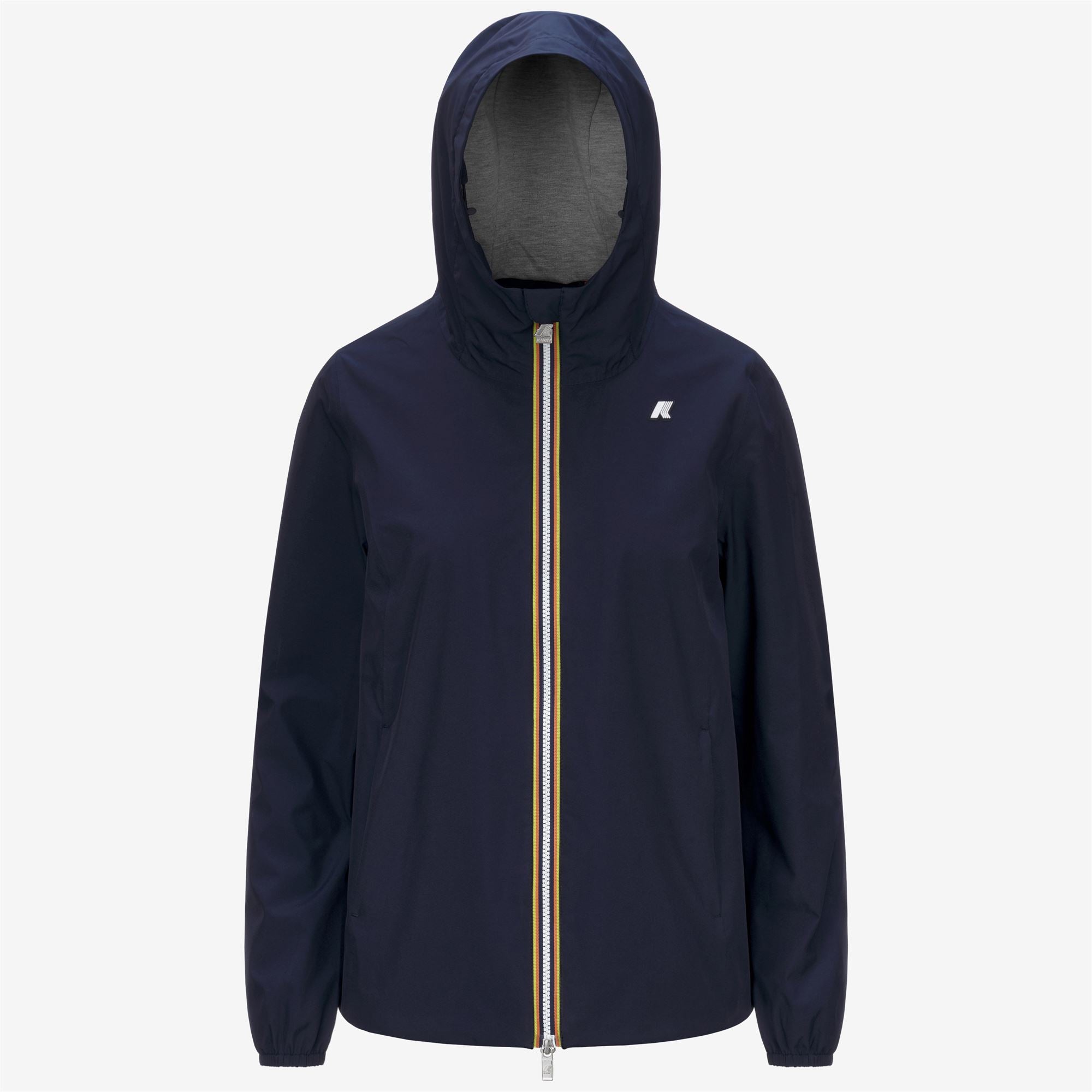 MARGUERITE STRETCH POLY JERSEY - Jackets - Mid - Woman - BLUE DEPTH