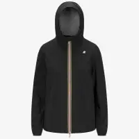 MARGUERITE STRETCH POLY JERSEY - Jackets - Mid - Woman - BLACK PURE