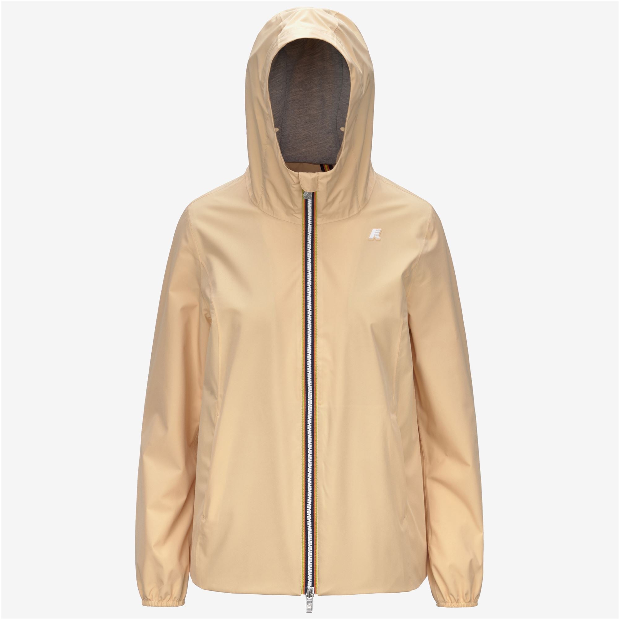 MARGUERITE STRETCH POLY JERSEY - Jackets - Mid - Woman - BEIGE SHEEPSKIN