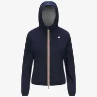 LILY STRETCH POLY JERSEY - Jackets - Short - Woman - BLUE DEPTH