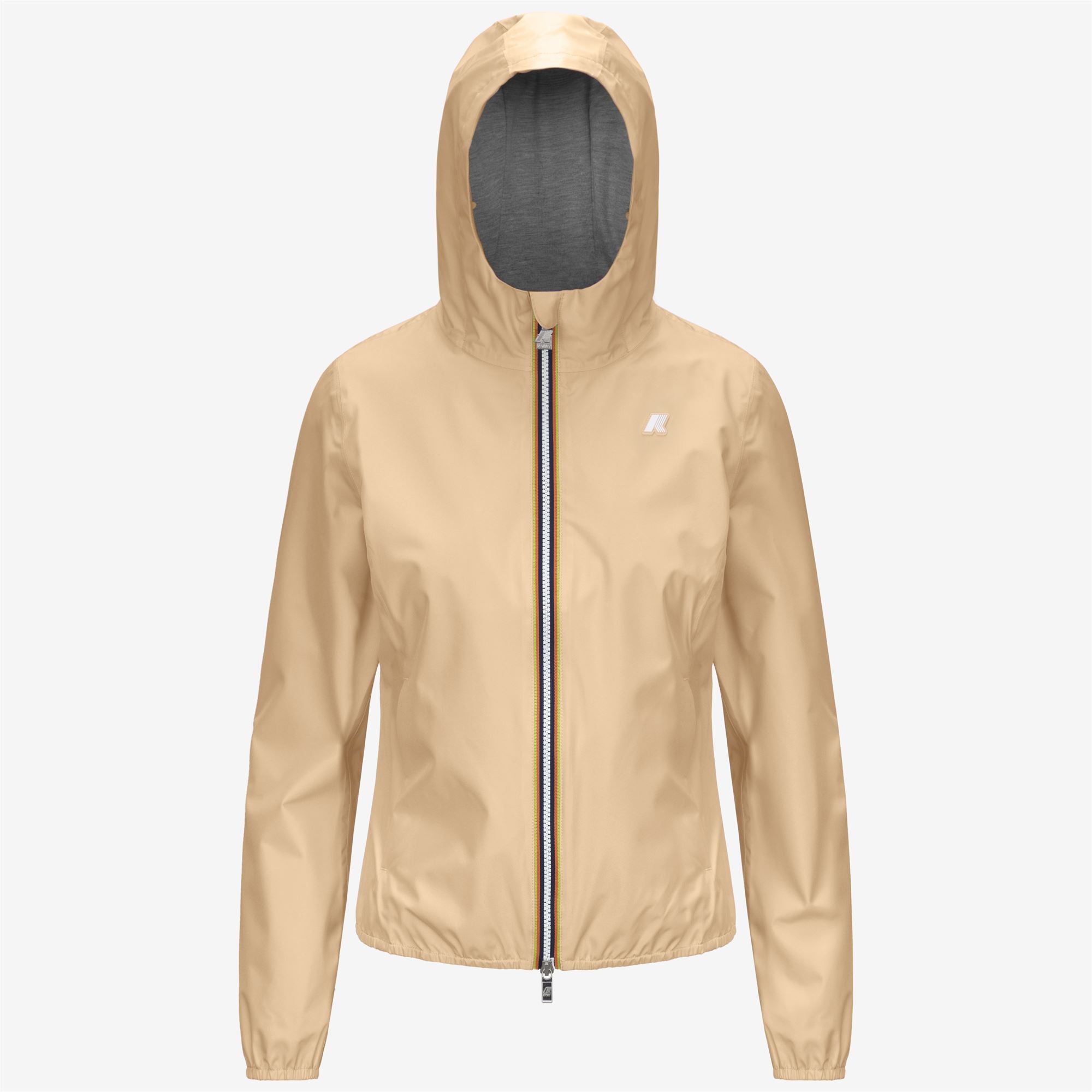 LILY STRETCH POLY JERSEY - Jackets - Short - Woman - BEIGE SHEEPSKIN