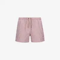 HAZEL MID STRIPES BEACH - Bathing Suits - Swimming Trunks - Man - WHITE-RED BROWNISH