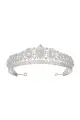 Silver Rhinestone Queen Crown
