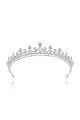 Shinny Zircons Delicate Royal Bridal Alloy Tiara