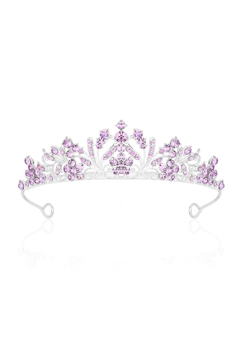 Silver Crystal Crown for Women