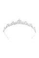 Silver Crystal Tiara