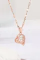 Love Heart Pendant Necklace