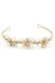 Delicate Flower Headband with Beading