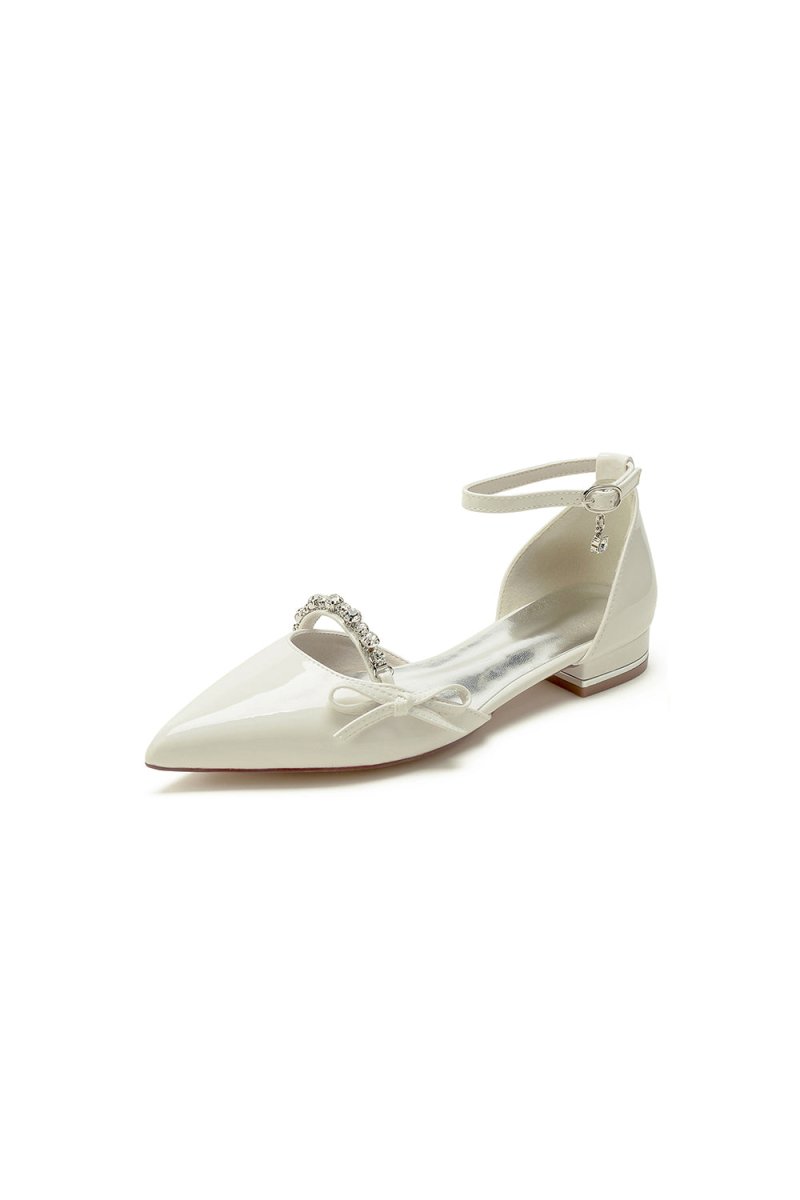 Ivory Women's Shoes with Silver Accents