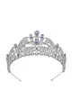 Gold Cubic Zirconia Bridal Tiara