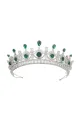 Green Zircon Wedding Crown