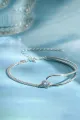 Love Knot Double Layered Gold Bracelets