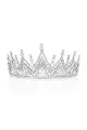 Ondder Silver Sparkly Crystal Crown