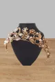 Pearl Gold Vintage Halloween Crown