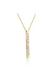 Personalized Gift 3D Bar Dimensional Pendant Necklaces