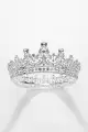 Silver Crystal Crowns
