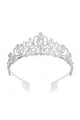 Silver Crystal Tiara Crown