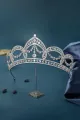 Silver Cubic Zirconia Crowns for Women